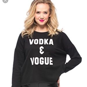 Vodka & Vogue Sweatshirt ✌🏼